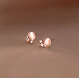 Opal Star Studs Earrings - EOS015