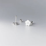 Small flower Screw back Studs Earrings - ESB029
