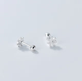 Small flower Screw back Studs Earrings - ESB030