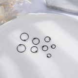 Dainty Continuous Thin Hoops for Multiple Piercings - SH007 (Helix/Cartilage Friendly)