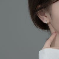Bow Huggies Earrings-SH077