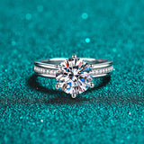 3 carat engagement ring for women front setting
