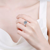 3 carat engagement ring for women model wearing with setting