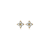 Colorful Mini Flowers Stud Earrings-SS072