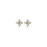 Colorful Mini Flowers Stud Earrings-SS072