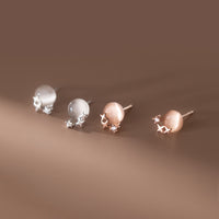 Opal Star Studs Earrings - EOS015