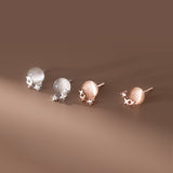 Opal Star Studs Earrings - EOS015