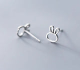 Cute Bunny Stud Earrings - SS056