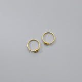 Dainty Continuous Thin Hoops for Multiple Piercings - SH007 (Helix/Cartilage Friendly)