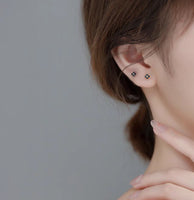 Colorful Mini Flowers Stud Earrings-SS072