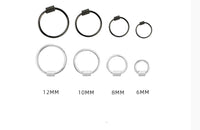 Dainty Continuous Thin Hoops for Multiple Piercings - SH007 (Helix/Cartilage Friendly)