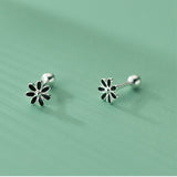 Small flower Screw back Studs Earrings - ESB030