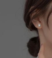 Opal Star Studs Earrings - EOS015
