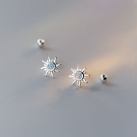Little Sun Screw Back Studs Earrings - ESB013