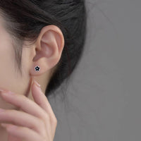 Small flower Screw back Studs Earrings - ESB029