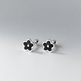 Small flower Screw back Studs Earrings - ESB029