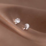 Opal Star Studs Earrings - EOS015