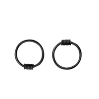Dainty Continuous Thin Hoops for Multiple Piercings - SH007 (Helix/Cartilage Friendly)