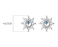 Little Sun Screw Back Studs Earrings - ESB013