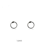 Dainty Continuous Thin Hoops for Multiple Piercings - SH007 (Helix/Cartilage Friendly)