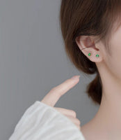 Colorful Mini Flowers Stud Earrings-SS072