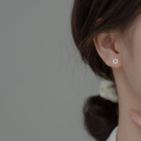 Little Sun Screw Back Studs Earrings - ESB013