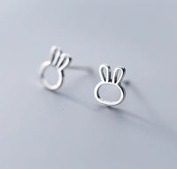 Cute Bunny Stud Earrings - SS056