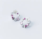 Holiday Earrings for her silver studs earrings 