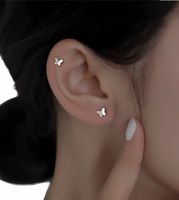 Mini Butterfly Stud Earrings – SS009