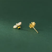 Stud For Ears gold pair long post