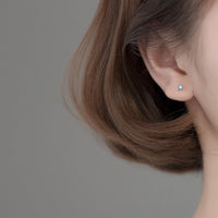Mini Sapphire Stud Earrings