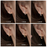 CZ Paved diamonds Huggies Hoop Earrings