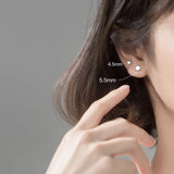 Hexagon Stud Earrings
