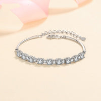 Moissanite Bracelet, Wedding Bracelets-Bride Bracelets