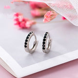 Small CZ Huggie Earrings