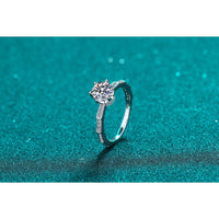 Moissanite Engagement Rings-RM013