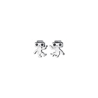 Robots Stud Earrings -SS032