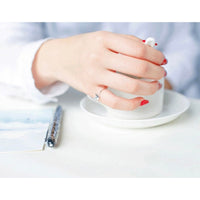 Butterfly Band Stackable Ring