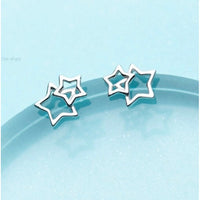Miniature Dainty Star Celestial Earrings