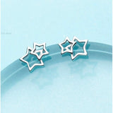 Miniature Dainty Star Celestial Earrings