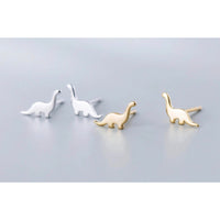 Tiny Brachiosaurus Stud Earrings