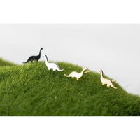 Tiny Brachiosaurus Stud Earrings