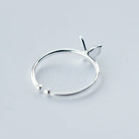 Butterfly Band Stackable Ring