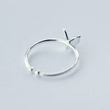 Butterfly Band Stackable Ring