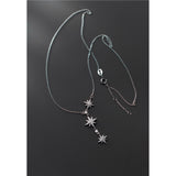 Star Y Shape-Delicate Lariat-Celestial Necklace