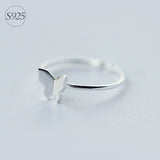 Butterfly Band Stackable Ring