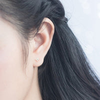 Mini Flowers Stud Earrings-ECZ012