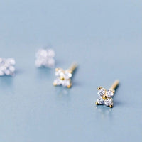 Mini Flowers Stud Earrings-ECZ012