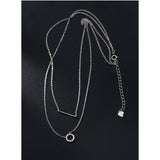 Muli Layers Minimalist Layering Multi-Strands Necklace