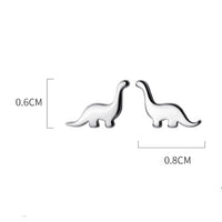 Tiny Brachiosaurus Stud Earrings